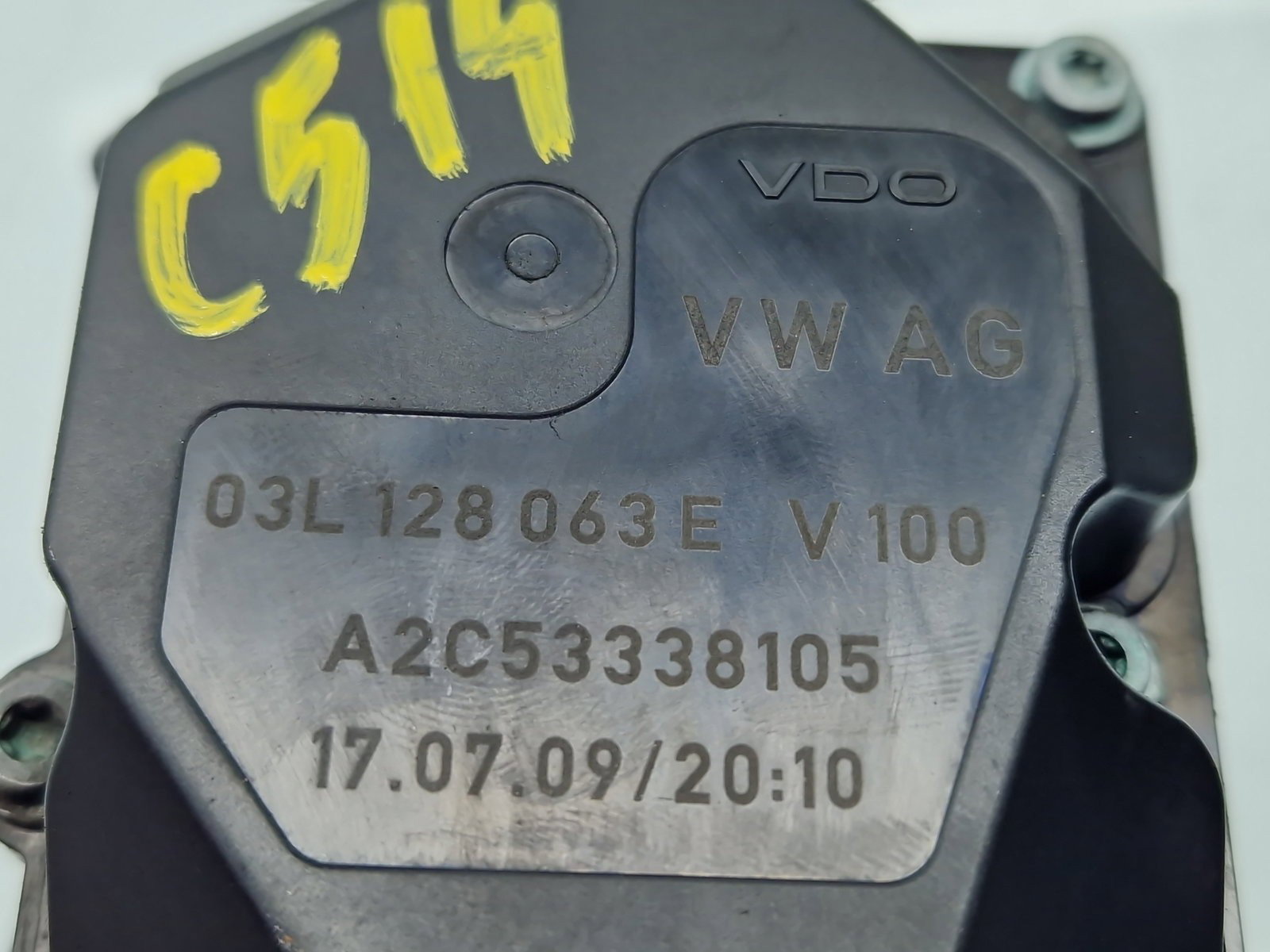 Clapeta acceleratie Volkswagen Tiguan (5N) [Fabr 2007-2016] 03L128063E 2.0 TDI CBBB 125KW / 170CP - imagine 2