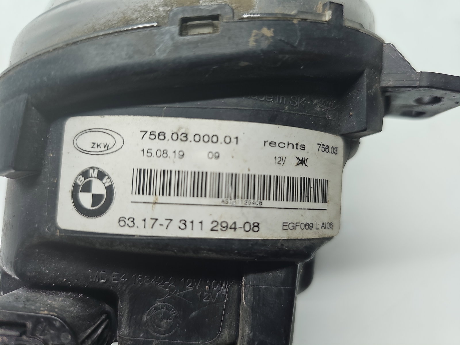 Proiector ceata dreapta Bmw 5 (F10) [Fabr 2011-2016] Berlina Facelift 7311294 - imagine 6