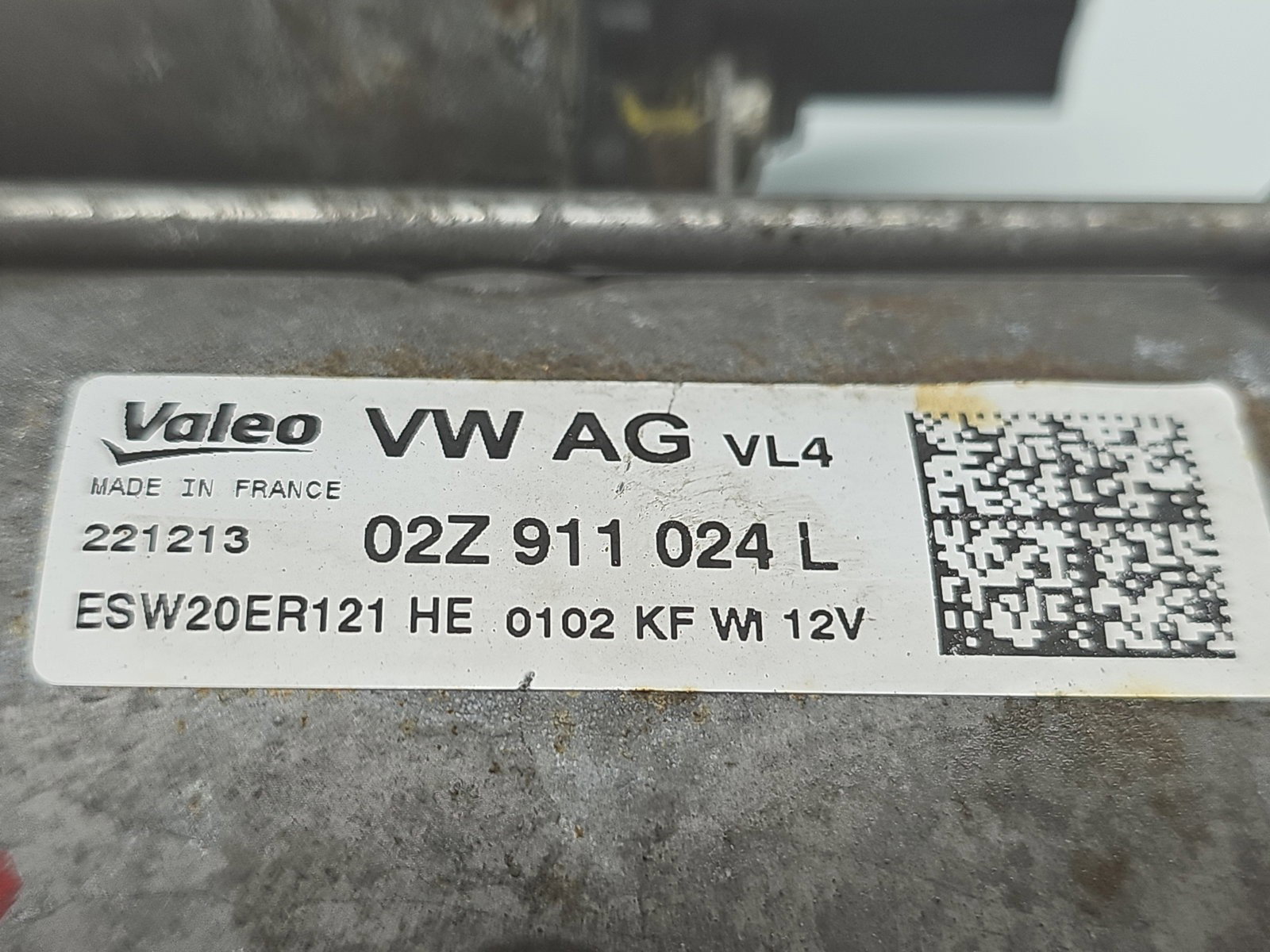 Electromotor Seat Leon (5F1) [Fabr 2012-2018] 02Z911024L 1.6 TDI CLHA 77KW / 105CP - imagine 2