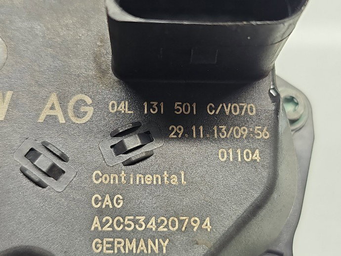 Clapeta acceleratie Volkswagen Passat B8 (3G2) [Fabr 2015-prezent] 04L131501C 1.6 TDI CLHA 77KW / 105CP