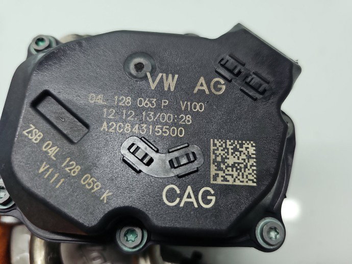 Clapeta acceleratie AUDI A4 (8W2, B9) [Fabr 2015-prezent] 04L128063P 1.6 TDI CLHA 77KW / 105CP