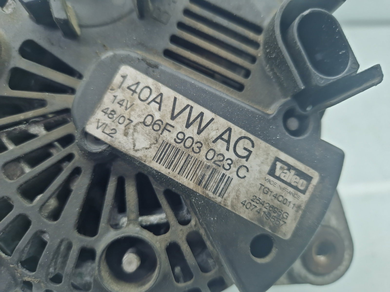 Alternator Skoda Octavia 2 (1Z3) [Fabr 2004-2013] 06F903023C - imagine 2