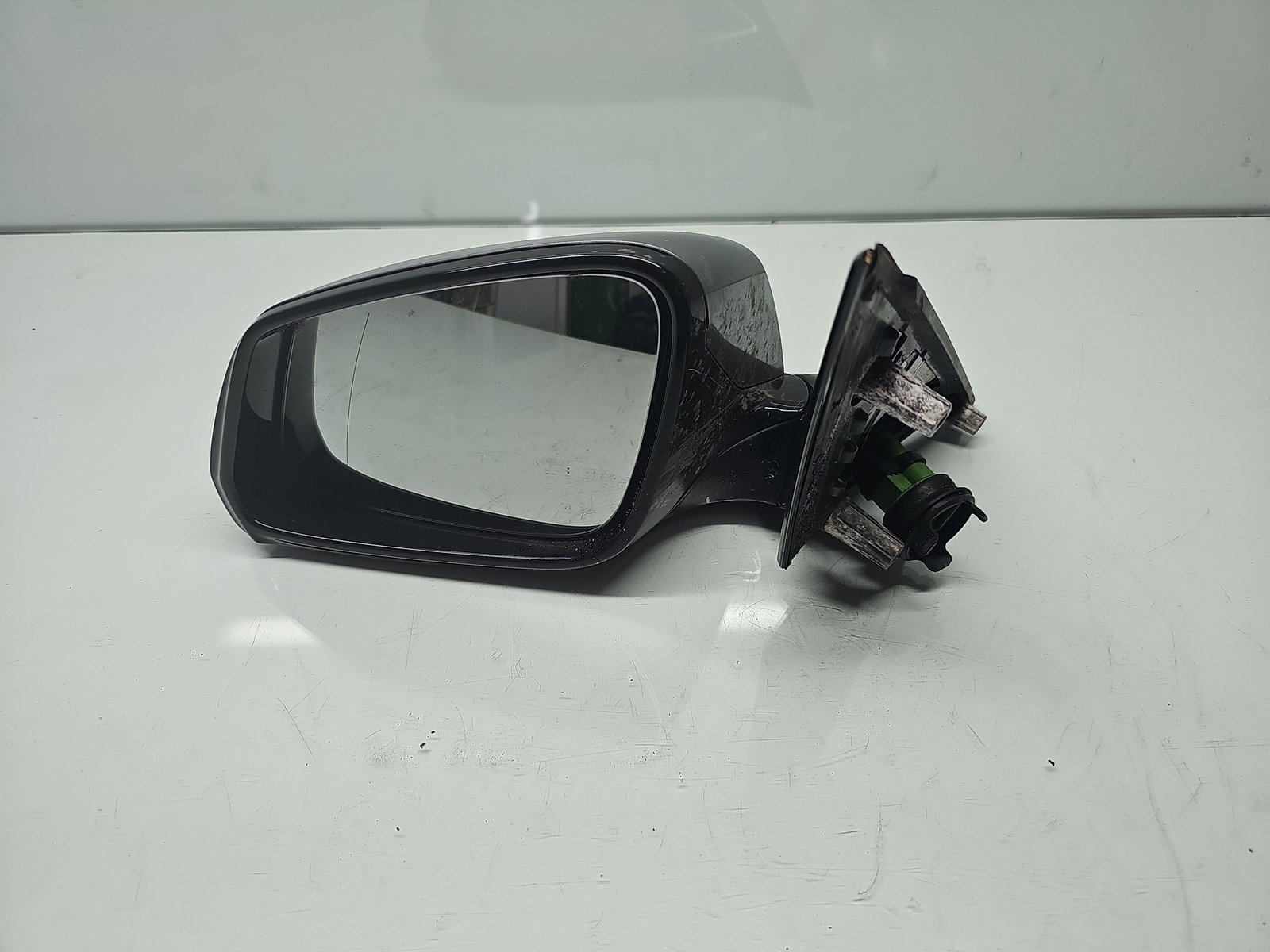 Oglinda stanga Bmw 5 (F10) [Fabr 2011-2016] Berlina Facelift A52 Spacegrau Metalc - imagine 1