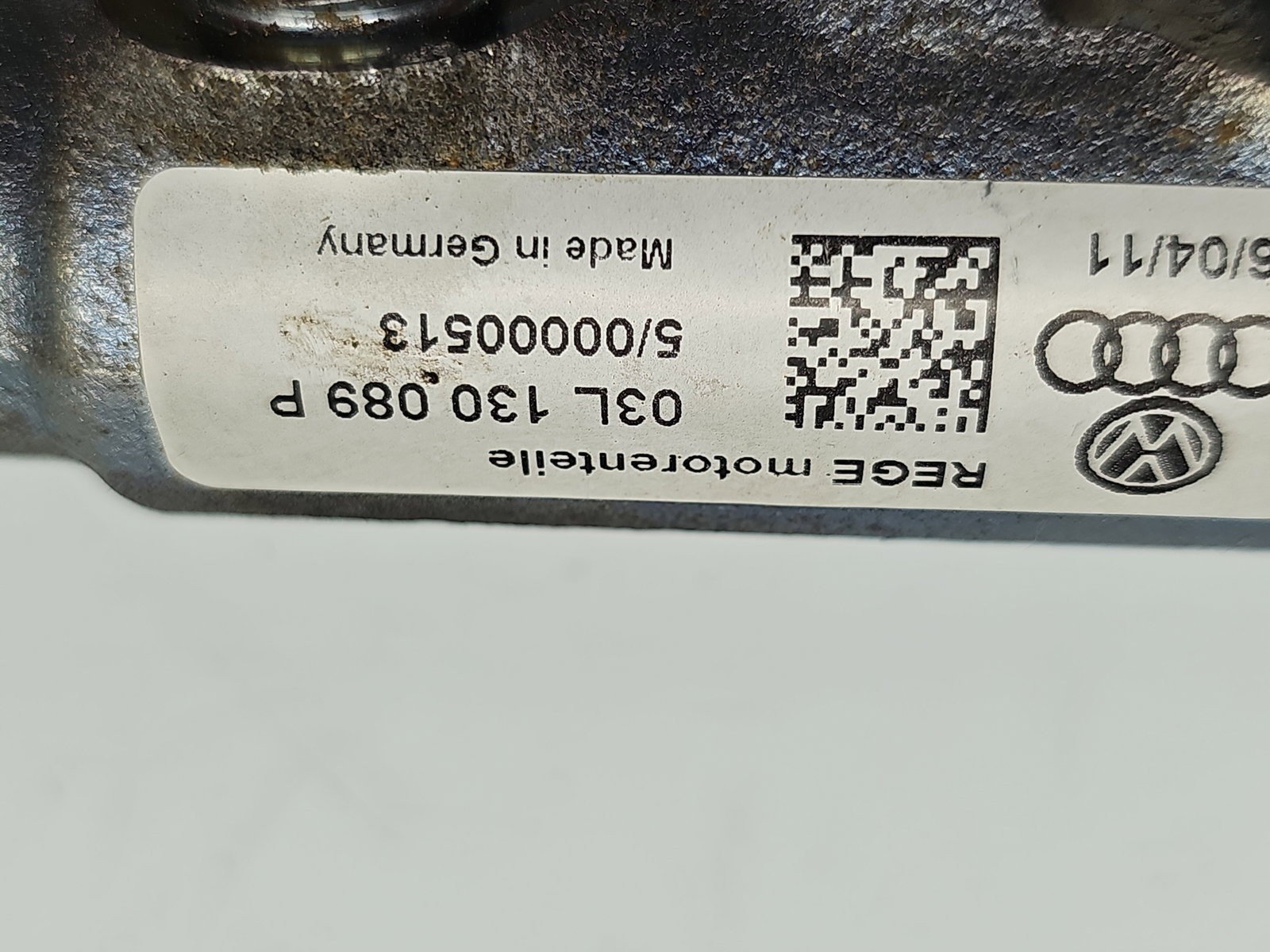 Rampa injectoare Volkswagen Tiguan (5N) [Fabr 2007-2016] 03L130089P 2.0 TDI CFFB 103KW / 140CP - imagine 2