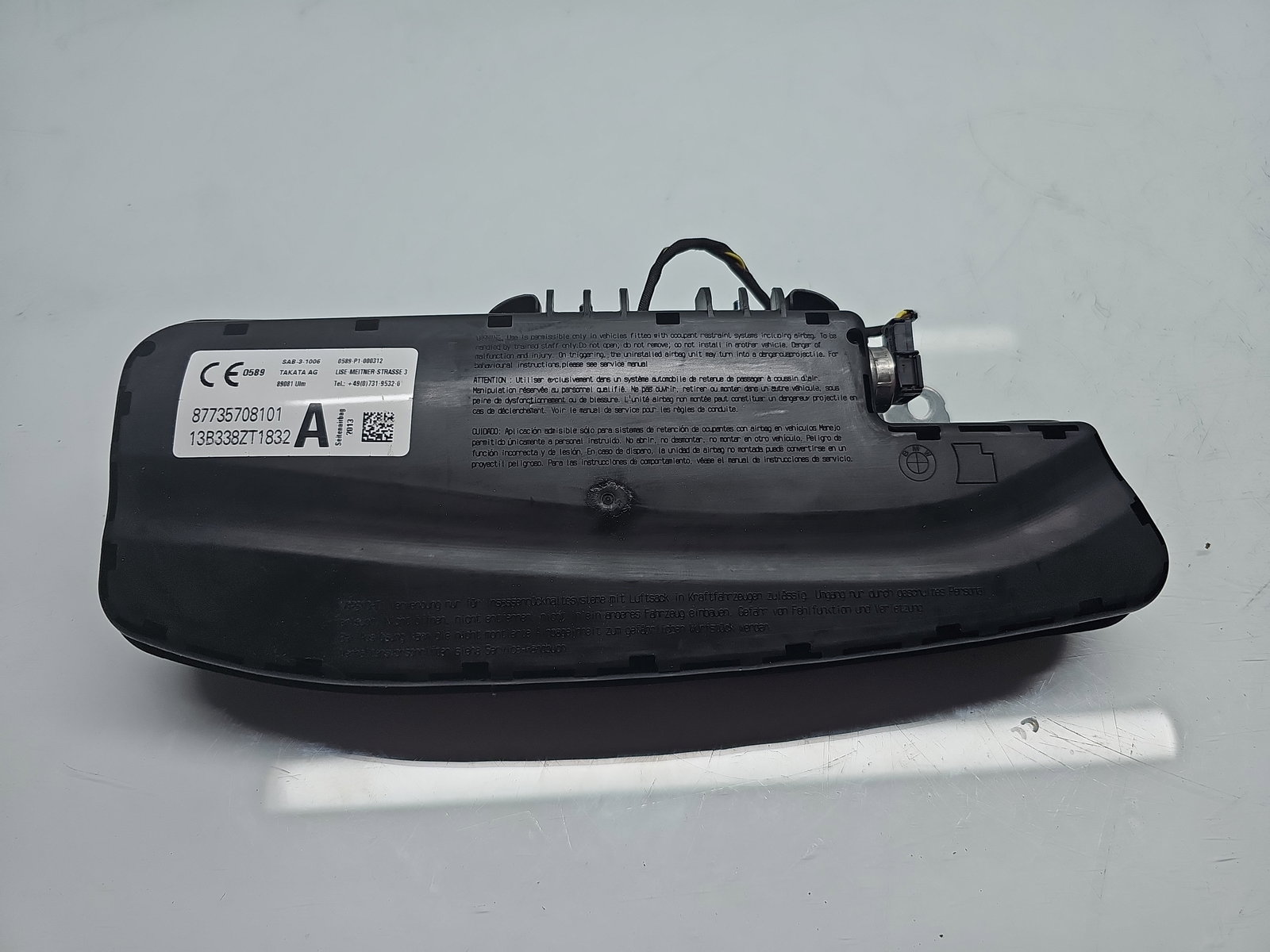 Airbag lateral stanga Bmw 5 (F10) [Fabr 2011-2016] 73570810 - imagine 1