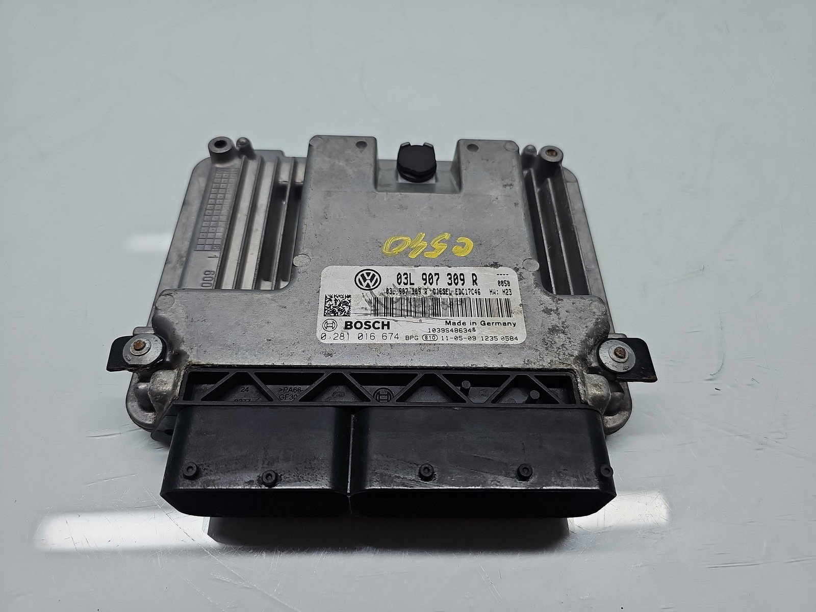 Calculator motor ECU Volkswagen Passat B7 (362) [Fabr 2010-2014] 03L907309R 2.0 TDI CFFB 103KW / 140CP - imagine 1