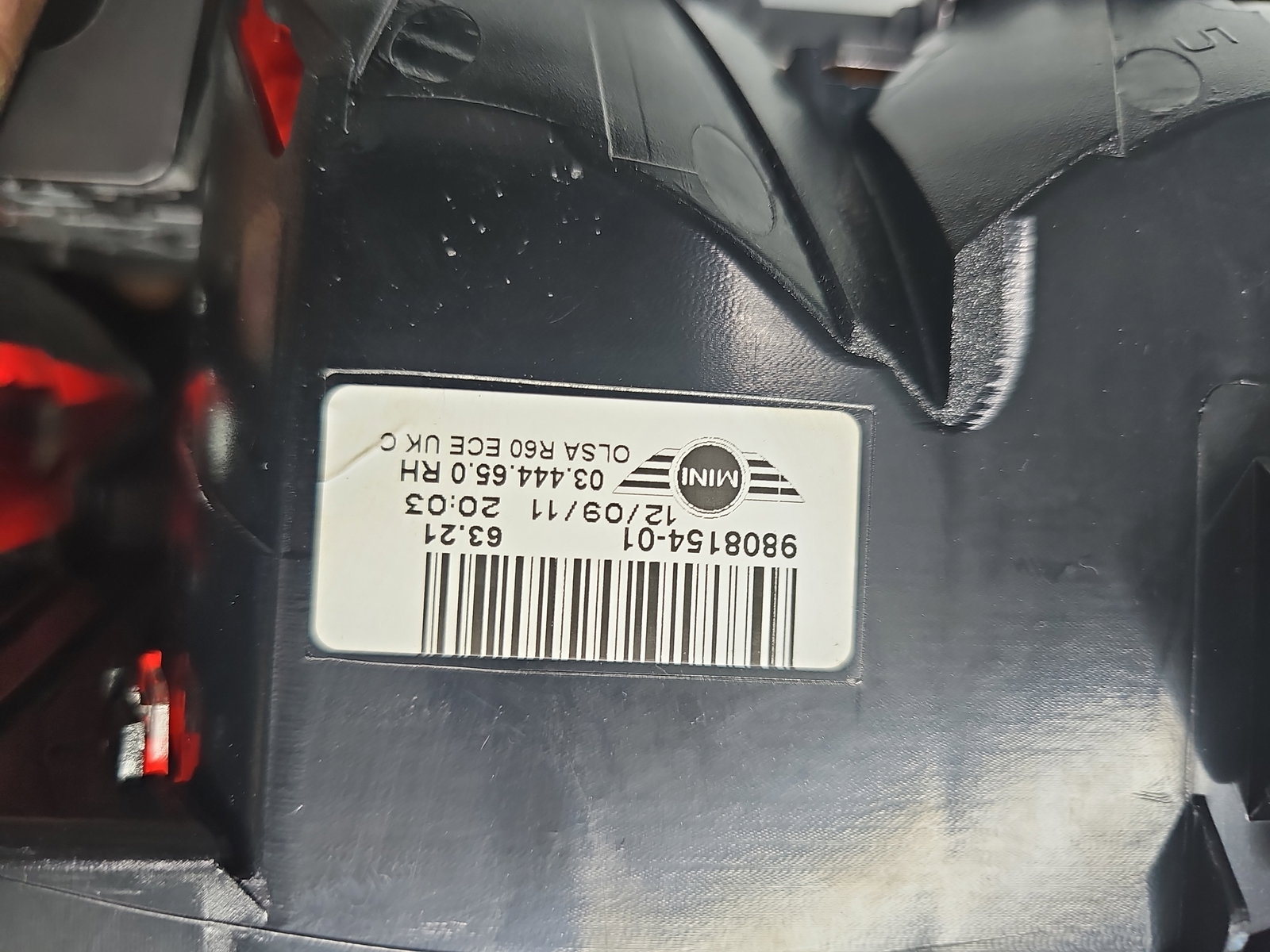 Stop aripa dreapta MINI Countryman (R60) [Fabr 2010-2016] 9808154 - imagine 5