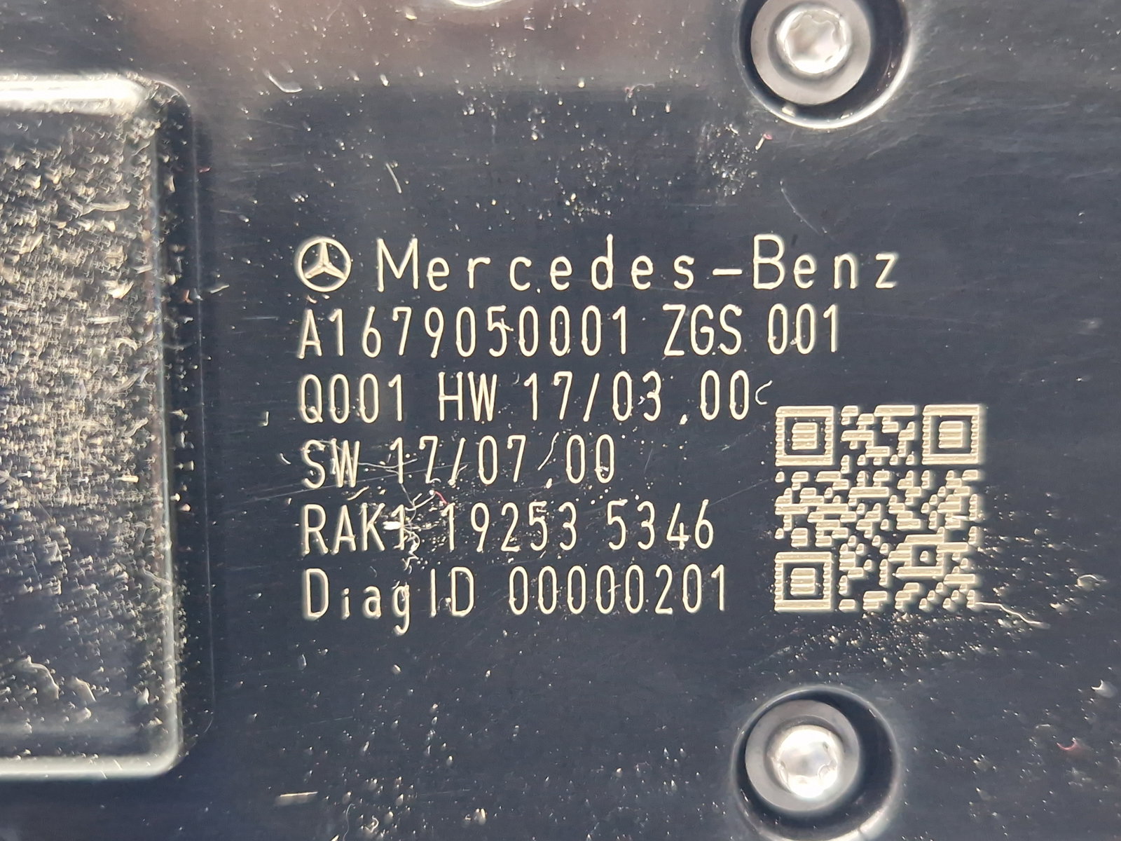 Butoane comanda geamuri sofer Mercedes Clasa A (W177) [Fabr 2019-2024] A1679050001 - imagine 6