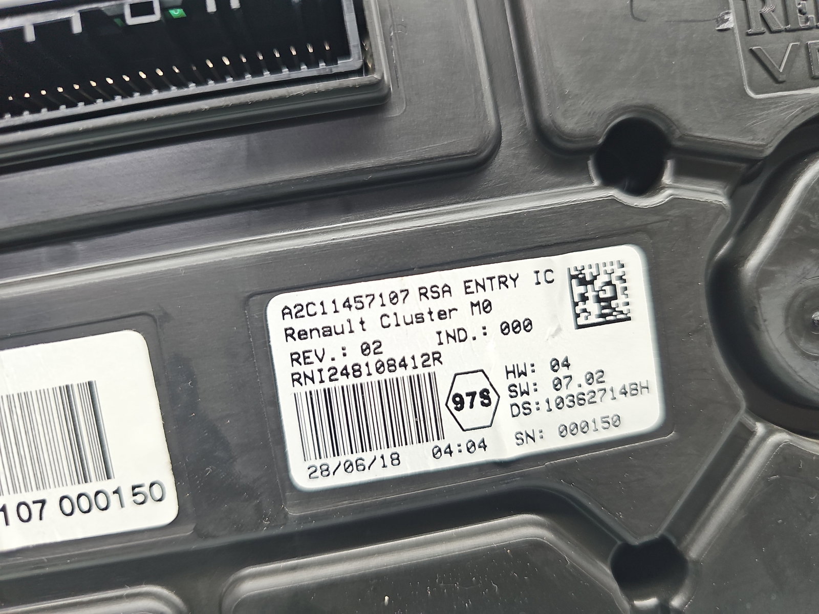 Ceas bord Dacia Duster 2 [Fabr 2017-2023] 248108412R - imagine 6