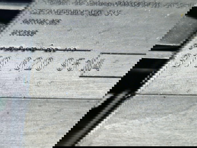 Grila aerisire centrala Skoda Superb II (3T5) [Fabr 2009-2015] 3T0820951A