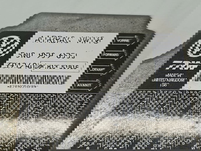 Calculator airbag Volkswagen Passat CC (357) [Fabr 2008-2012] 5N0959655J 2.0 TDI CBAB 103KW / 140CP