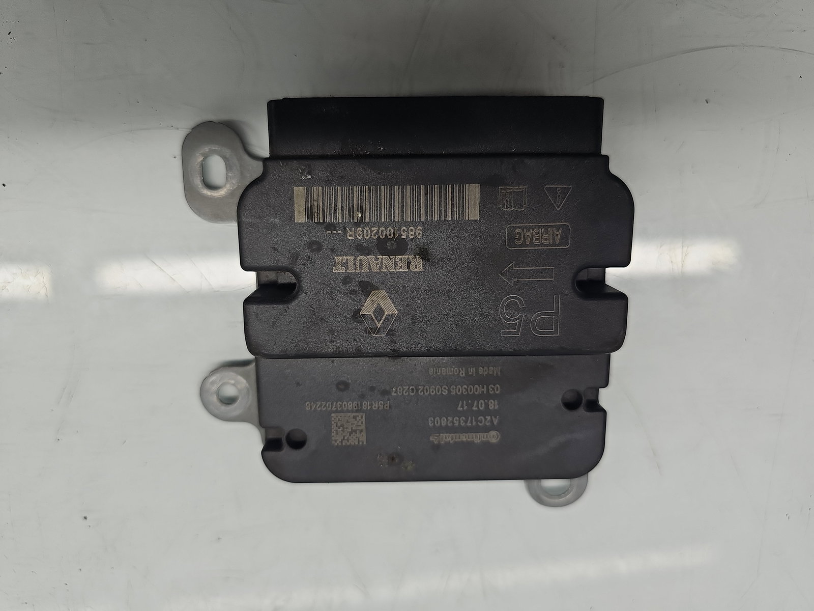 Calculator airbag Dacia Duster 2 [Fabr 2017-2023] 985100209R 1.5 DCI K9K872 85KW / 115CP - imagine 1