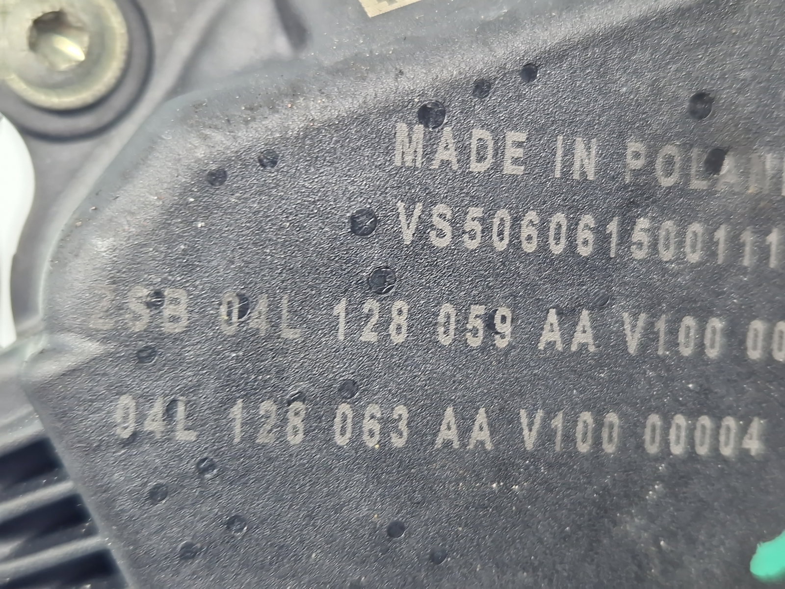 Clapeta acceleratie Volkswagen Passat B8 (3G2) [Fabr 2015-prezent] 04L128059AA 2.0 TDI DFCA 140KW / 190CP - imagine 6
