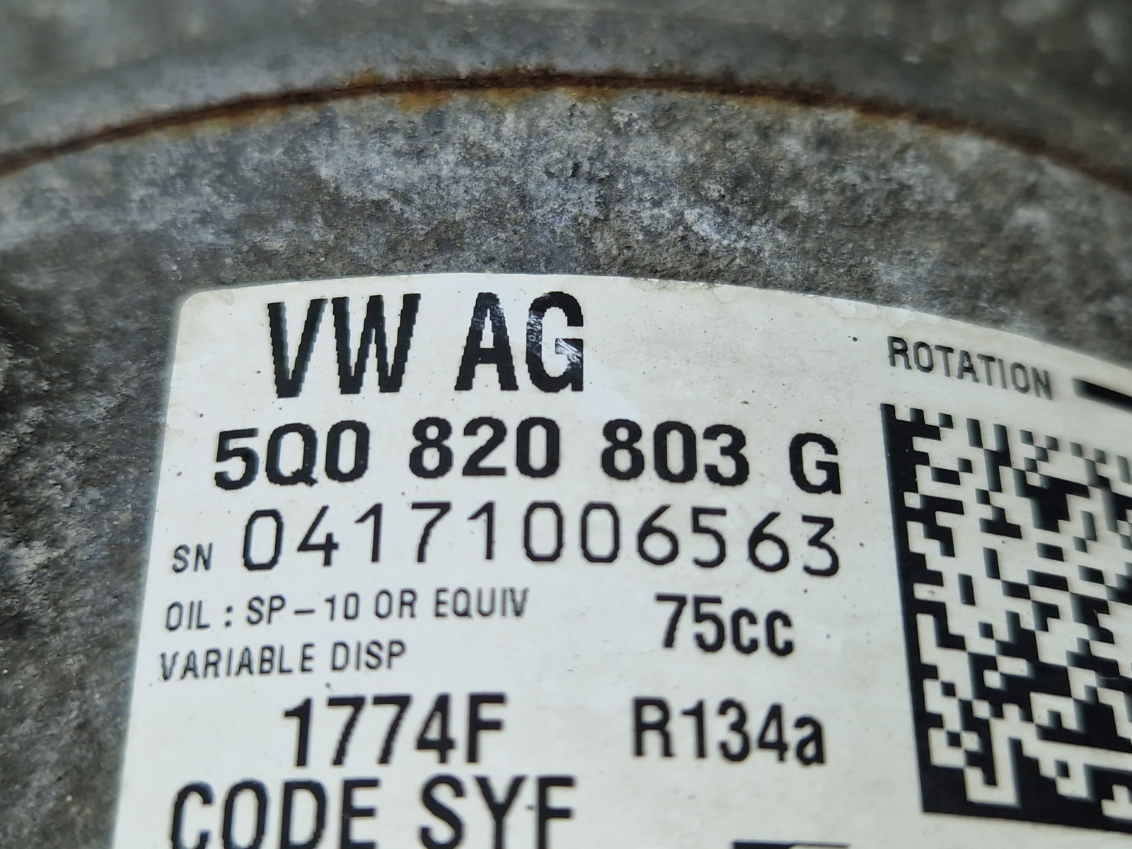 Compresor clima Volkswagen Passat B8 (3G2) [Fabr 2015-prezent] 5Q0820803G 2.0 TDI DFCA 140KW / 190CP - imagine 5