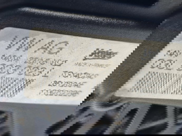 Alternator Volkswagen Passat B8 (3G2) [Fabr 2015-prezent] 03L903023L 2.0 TDI DFCA 140KW / 190CP