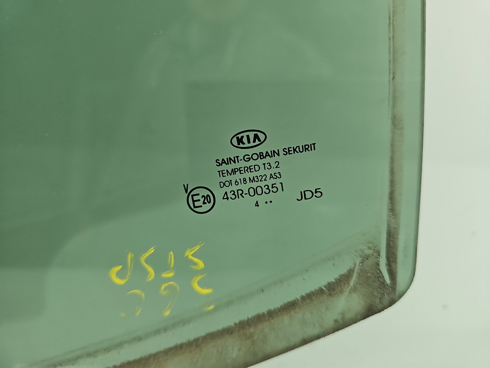 Geam usa stanga spate KIA Ceed (JD) [Fabr 2012-2018] Hatchback OEM - imagine 2