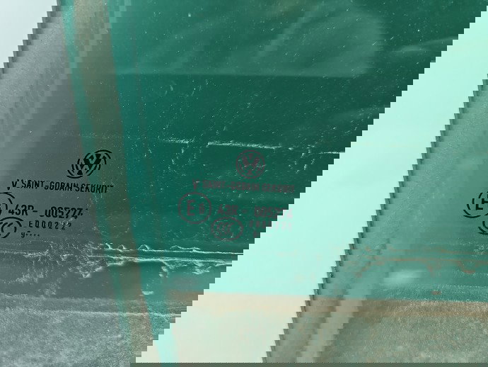 Geam usa dreapta spate Volkswagen Passat CC (357) [Fabr 2008-2012] OEM