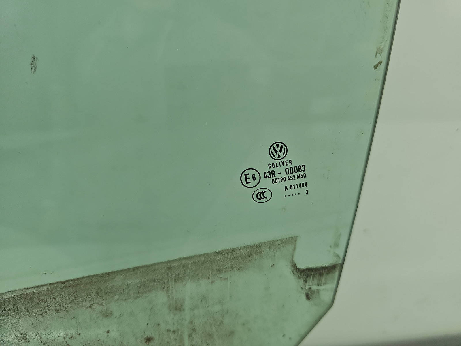 Geam usa stanga fata Volkswagen Passat CC (358) [Fabr 2012-2016] Coupe OEM - imagine 2