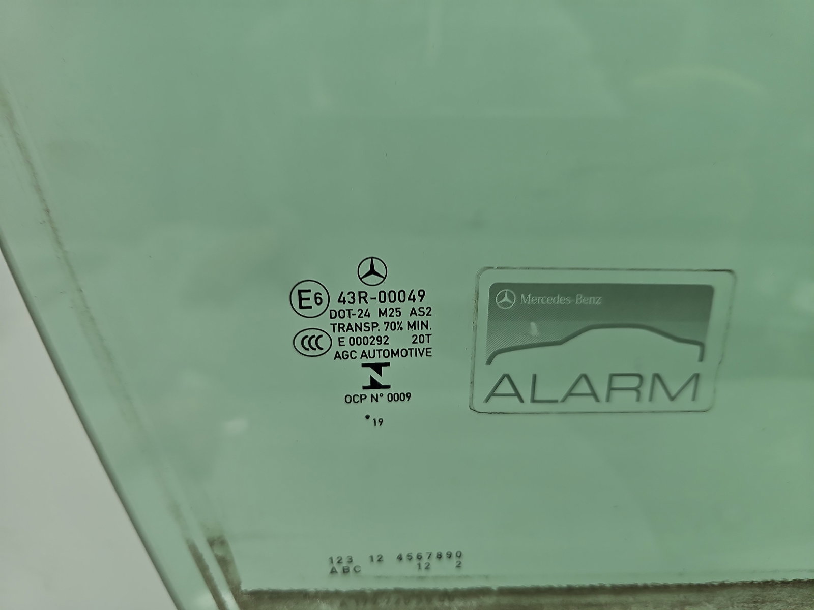 Geam usa dreapta fata Mercedes Clasa A (W177) [Fabr 2019-2024] OEM - imagine 2