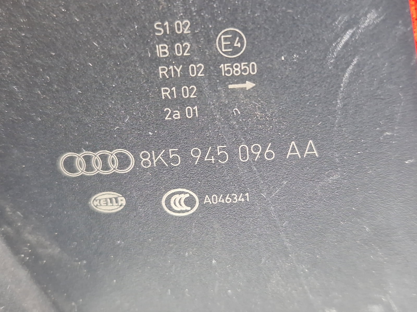 Stop aripa dreapta AUDI A4 (8K2, B8.5) [Fabr 2008-2015] Berlina Facelift 8K5945096AA - imagine 6