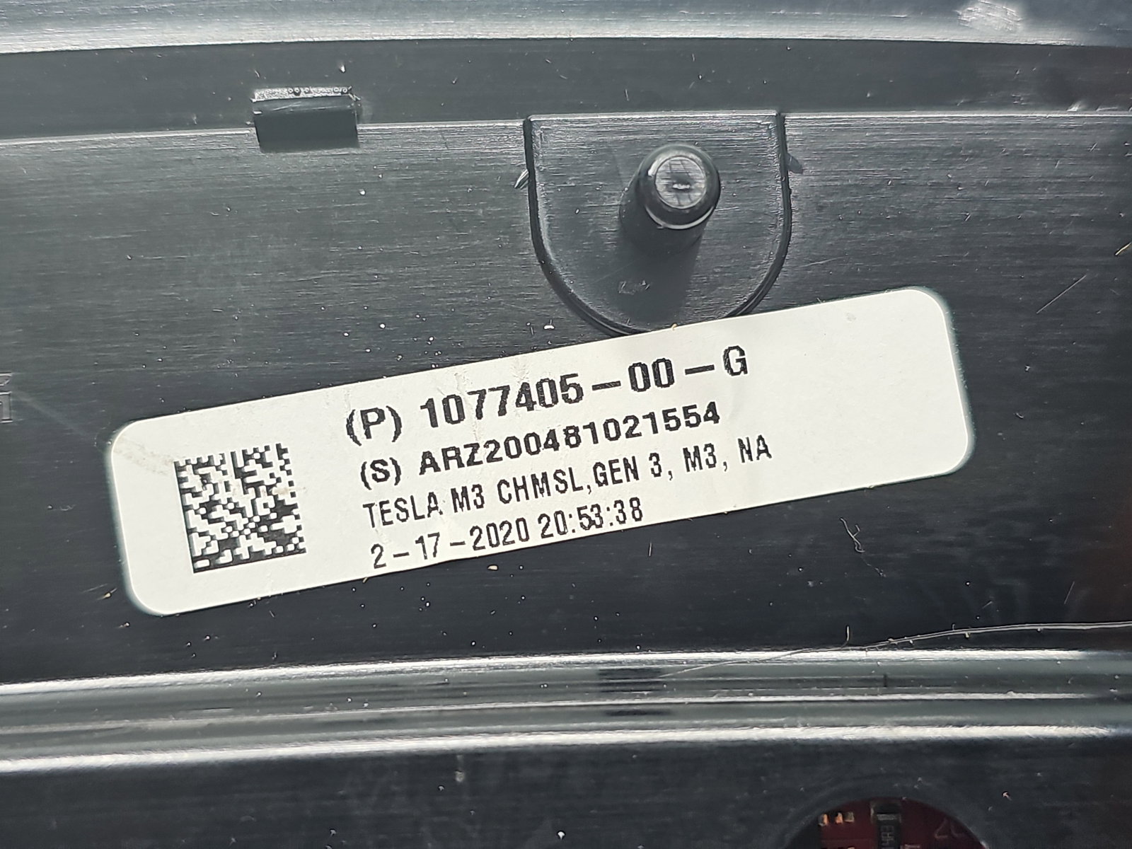 Stop auxiliar TESLA Model 3 [Fabr 2020-2025] 1077405-00-G - imagine 4