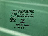 Geam usa dreapta spate Volkswagen Passat B8 (3G2) [Fabr 2015-prezent] OEM