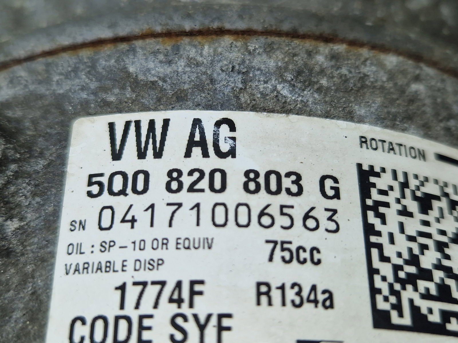 Compresor clima AUDI A3 Sportback (8VS, 8VM) [Fabr 2013-prezent] 5Q0820803G 2.0 TDI DFCA 140KW / 190CP - imagine 2