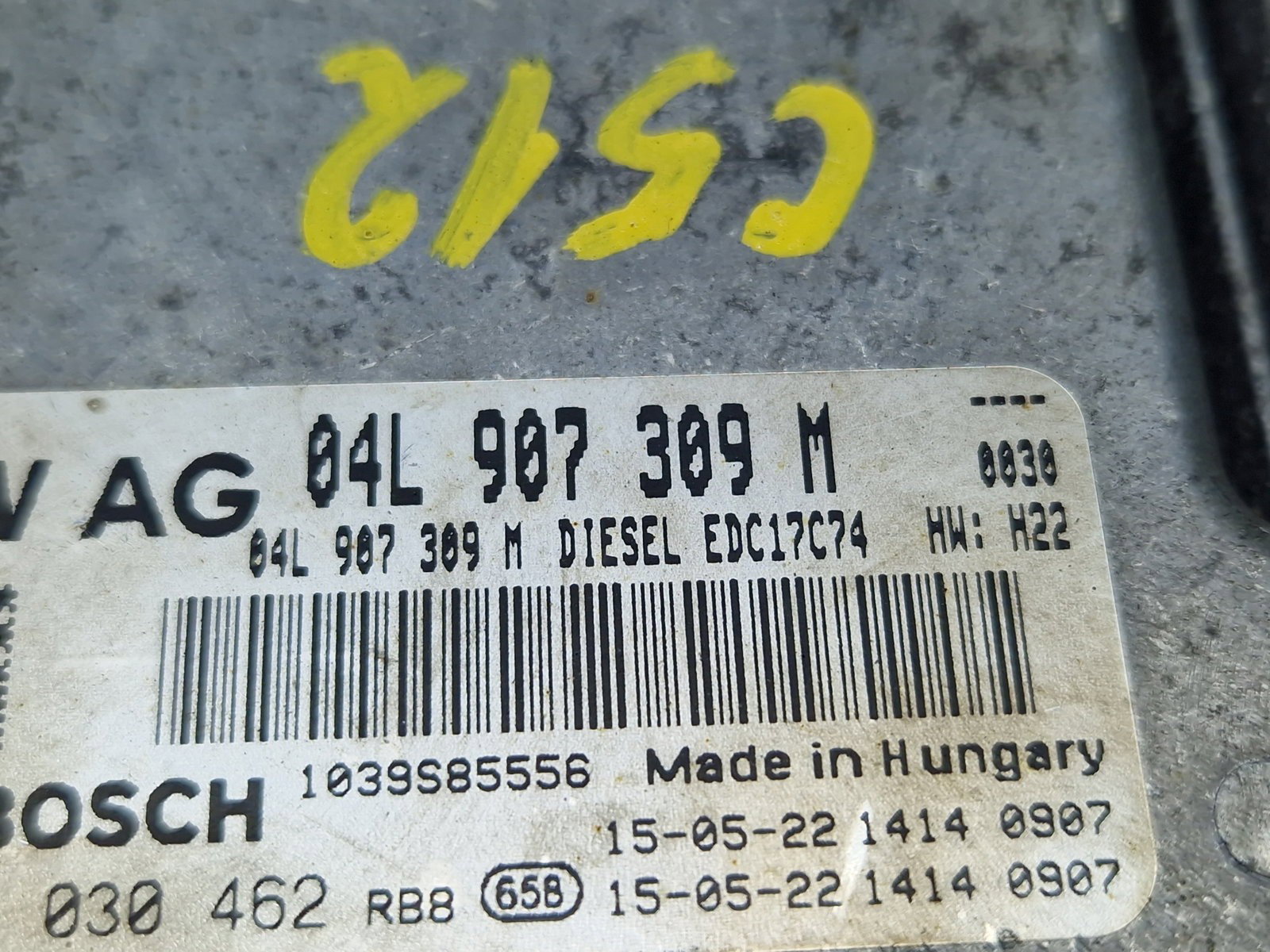 Calculator motor ECU Skoda Superb III (3V3) [Fabr 2015-prezent] 04L907309M 2.0 TDI DFCA 140KW / 190CP - imagine 2