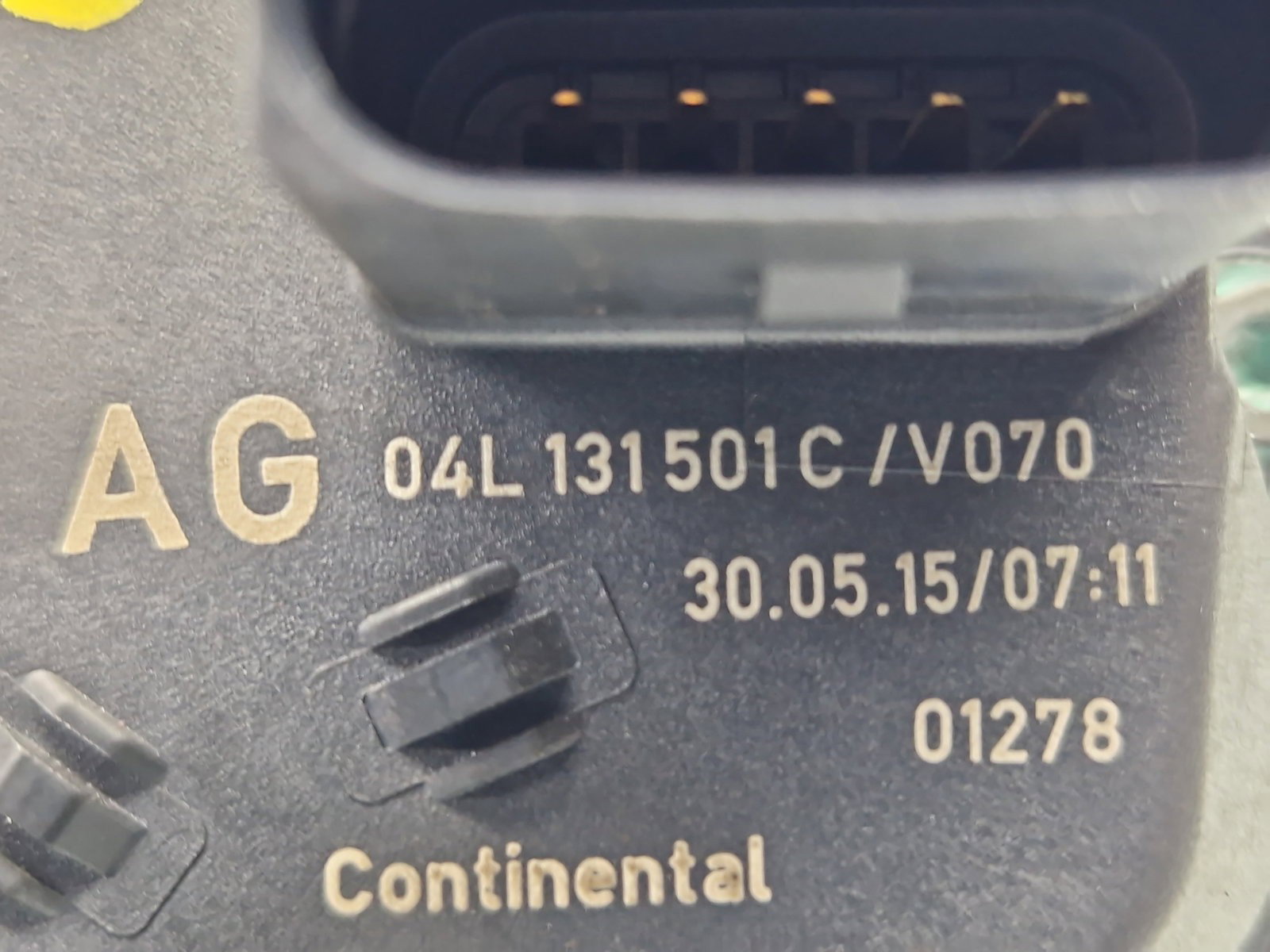 Clapeta acceleratie Volkswagen Golf 7 (5G) [Fabr 2014-prezent] 04L131501C 2.0 TDI DFCA 140KW / 190CP - imagine 2