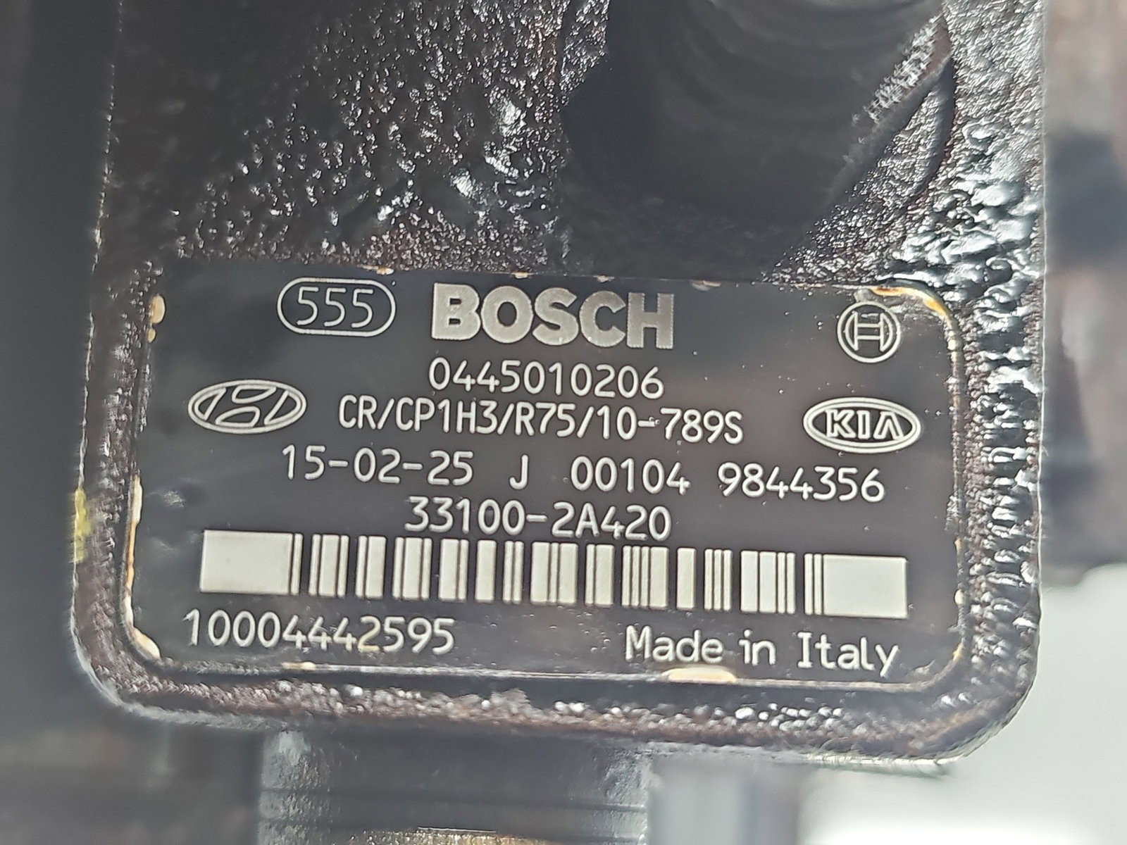 Pompa inalta presiune KIA Sportage III [Fabr 2010-2016] 33100-2A420/0445010206 1.7 CRDI D4FD 85KW / 115CP - imagine 2