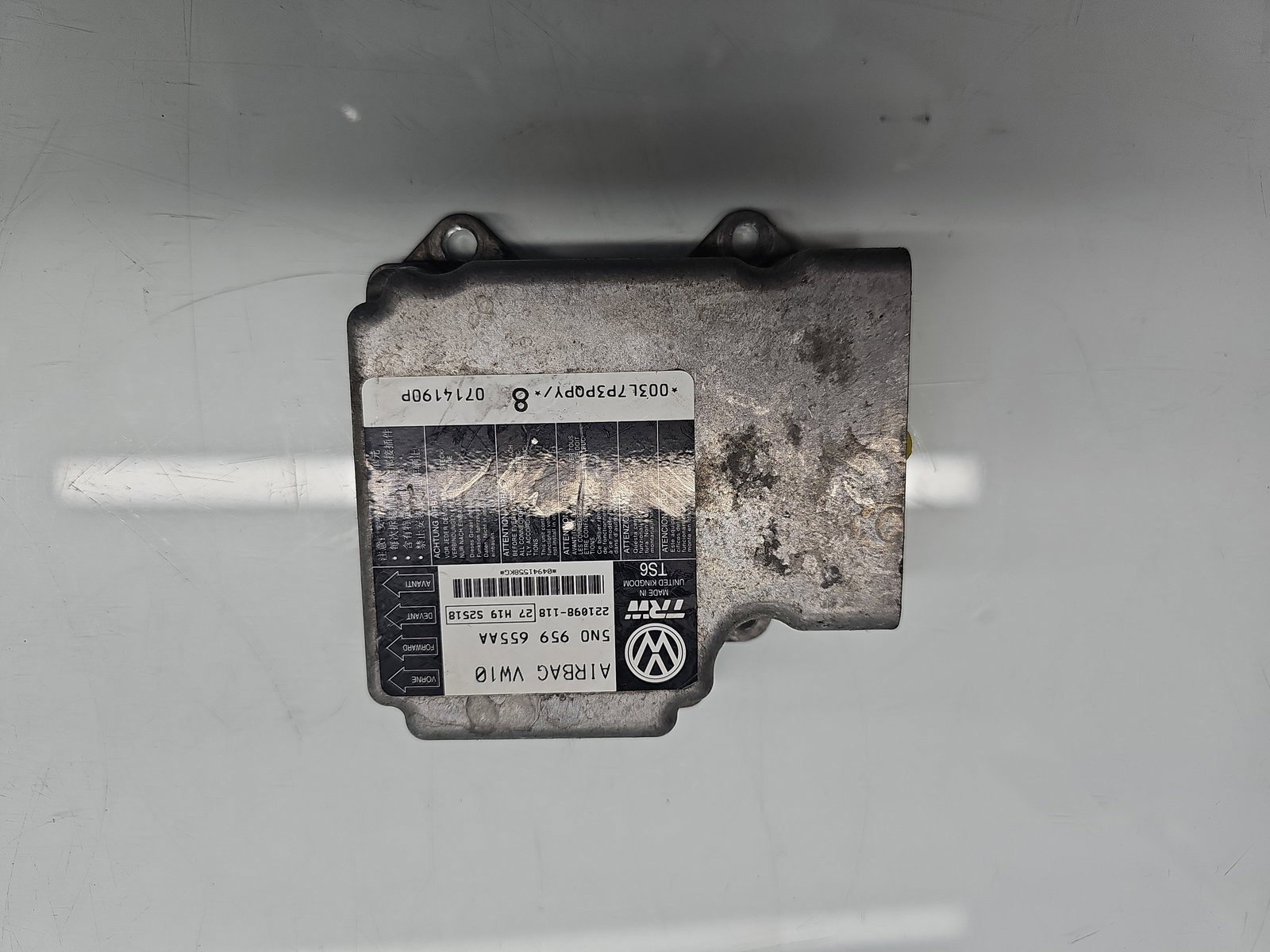 Calculator airbag Volkswagen Passat B7 (362) [Fabr 2010-2014] 5N0959655AA 2.0 TDI CFGC 130KW / 177CP - imagine 1