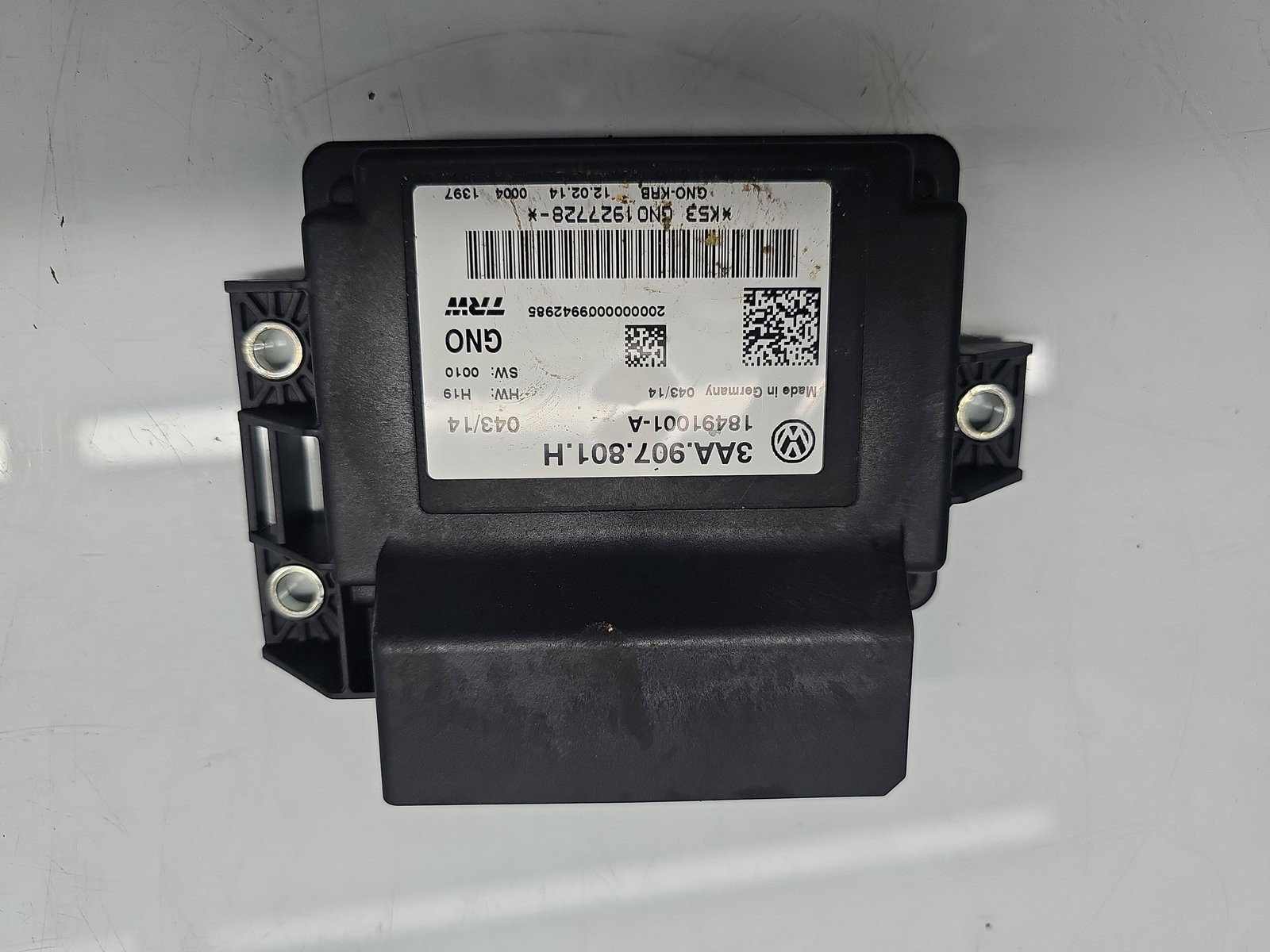 Calculator frana Volkswagen Passat B7 (362) [Fabr 2010-2014] 3AA907801H 2.0 TDI CFGC 130KW / 177CP - imagine 1