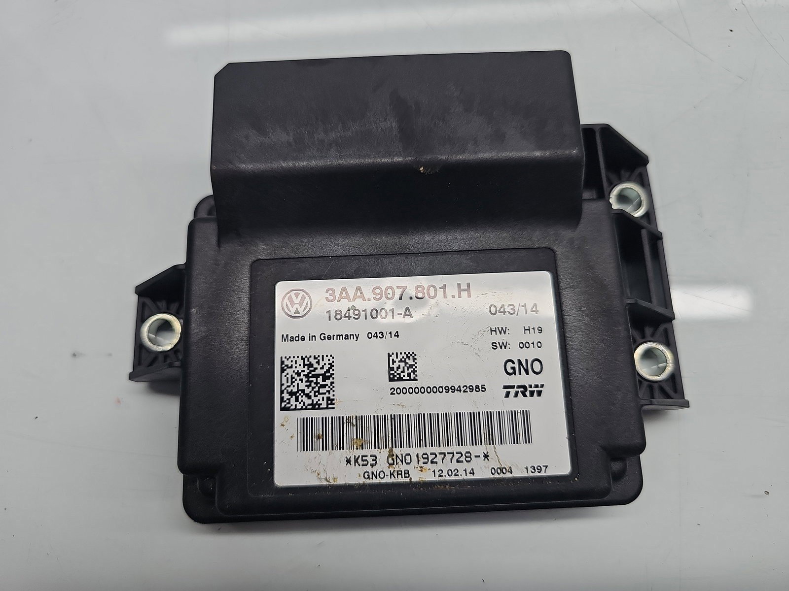 Calculator frana Volkswagen Passat B7 (362) [Fabr 2010-2014] 3AA907801H 2.0 TDI CFGC 130KW / 177CP - imagine 2