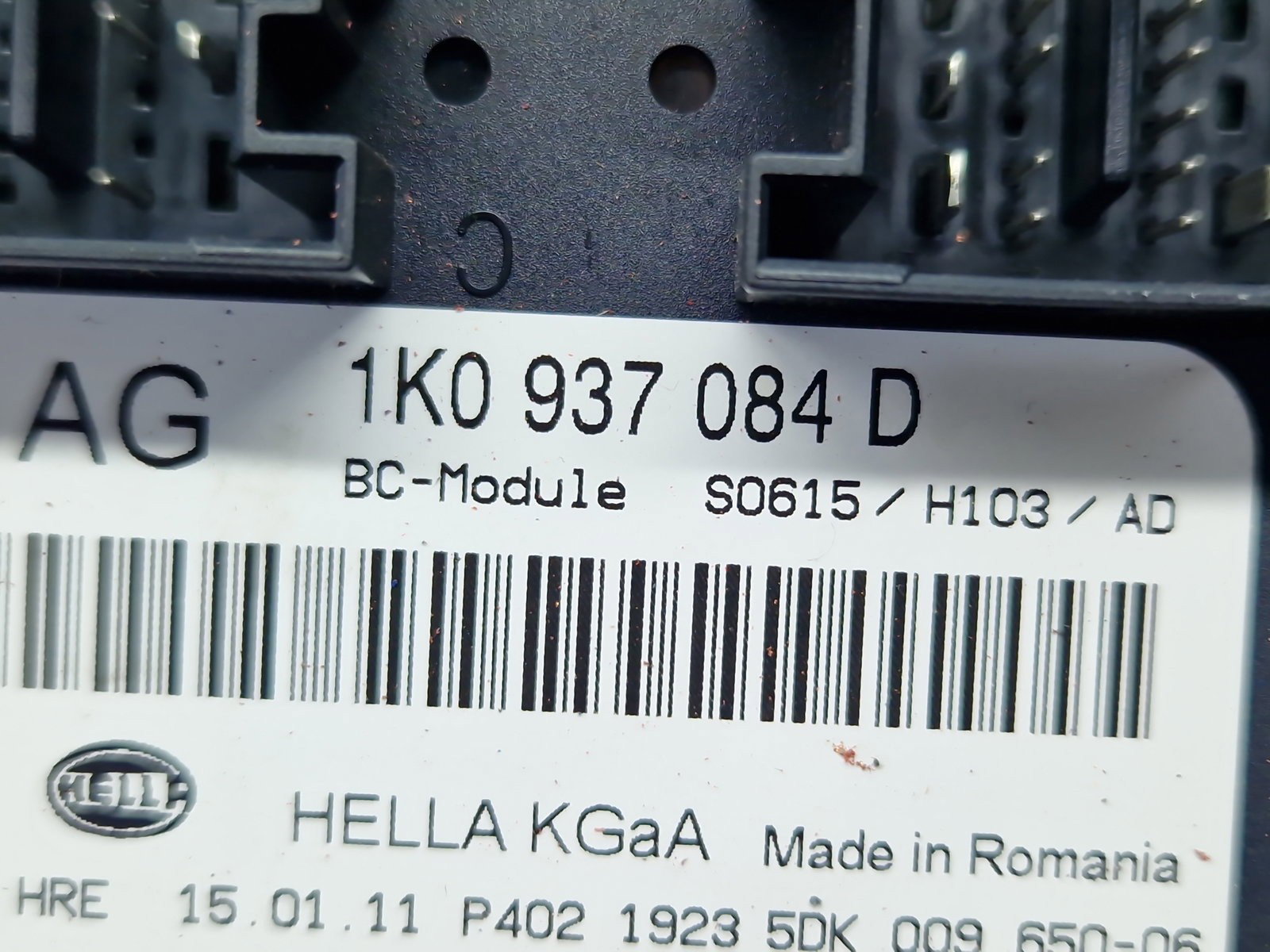 Modul confort Skoda Octavia 2 (1Z3) [Fabr 2004-2013] 1K0937084D - imagine 2