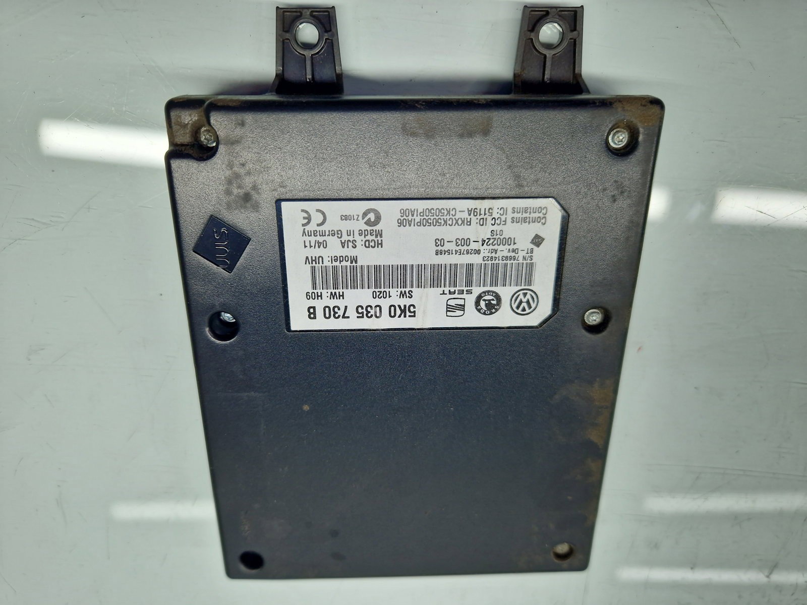 Modul confort Volkswagen Passat B7 (362) [Fabr 2010-2014] 5K0035730B - imagine 1