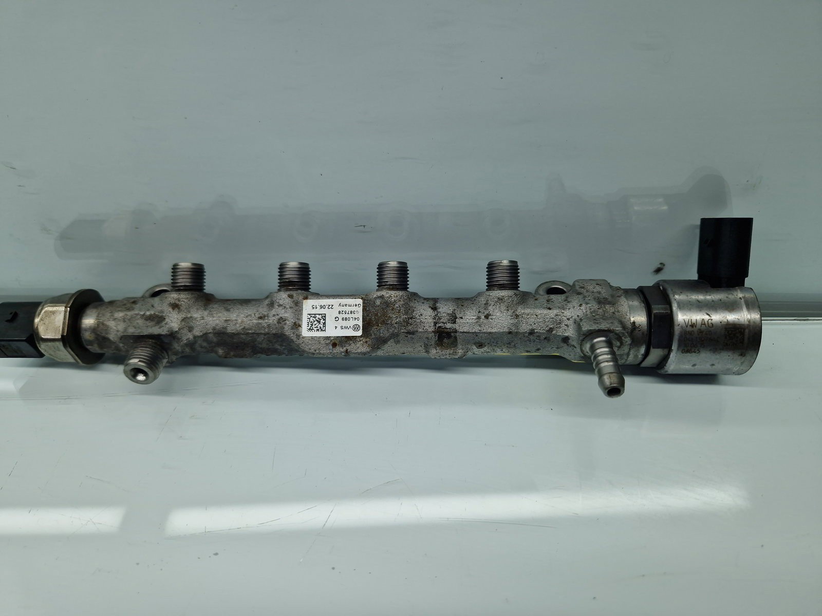 Rampa injectoare Volkswagen Golf 7 (5G) [Fabr 2014-prezent] 04L089G 2.0 TDI DFCA 140KW / 190CP - imagine 5