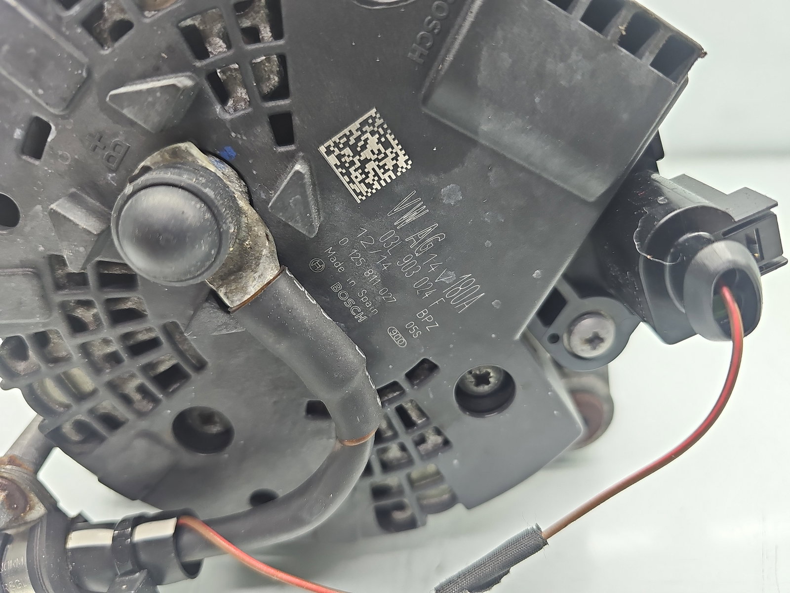 Alternator Skoda Superb II (3T5) [Fabr 2009-2015] 03L903024F 2.0 TDI CFGB 125KW / 170CP - imagine 5