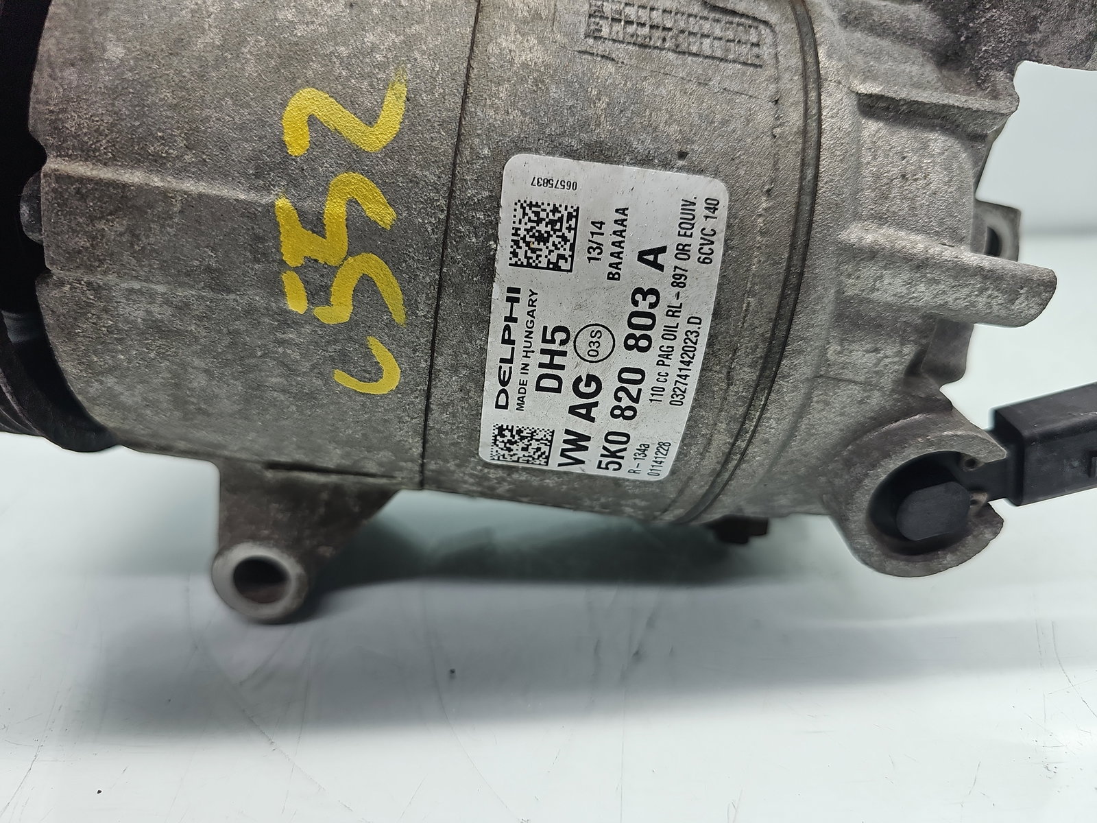 Compresor clima Skoda Superb II (3T5) [Fabr 2009-2015] 5K0820803A 2.0 TDI CFGB 125KW / 170CP - imagine 5