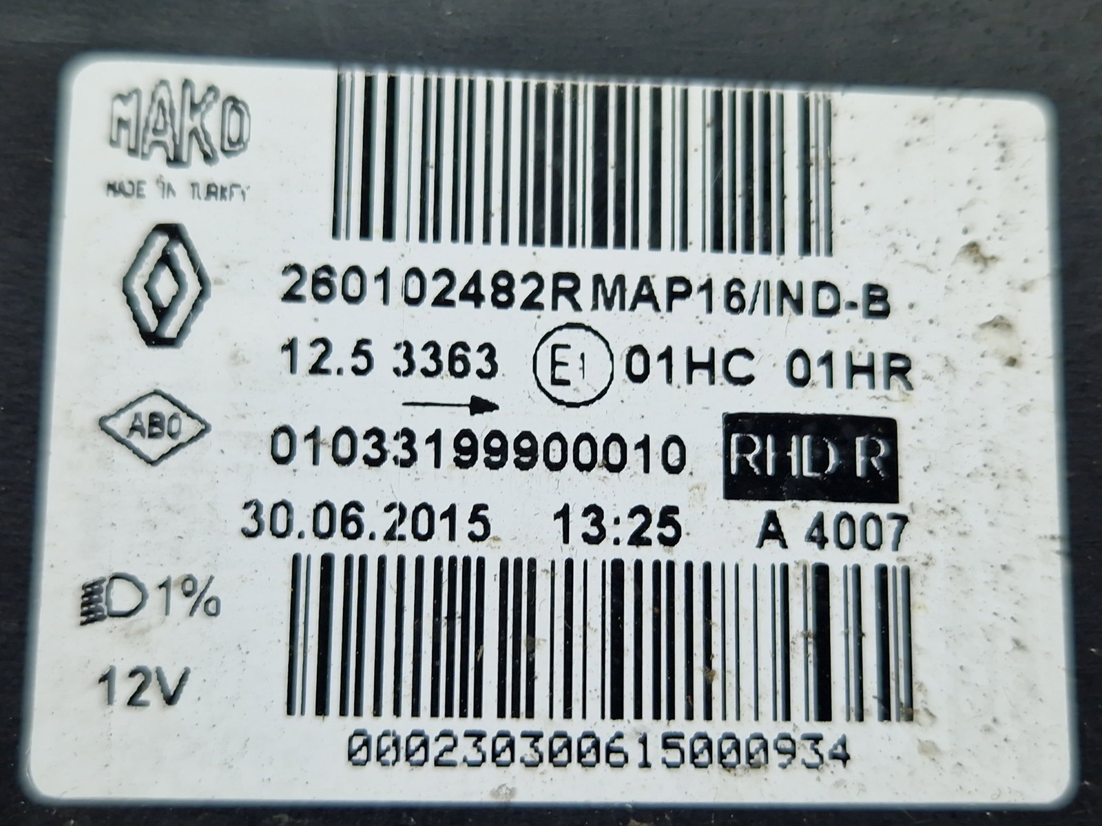 Far dreapta Renault Clio 4 [Fabr 2012-2020] Hatchback 260102482R - imagine 7