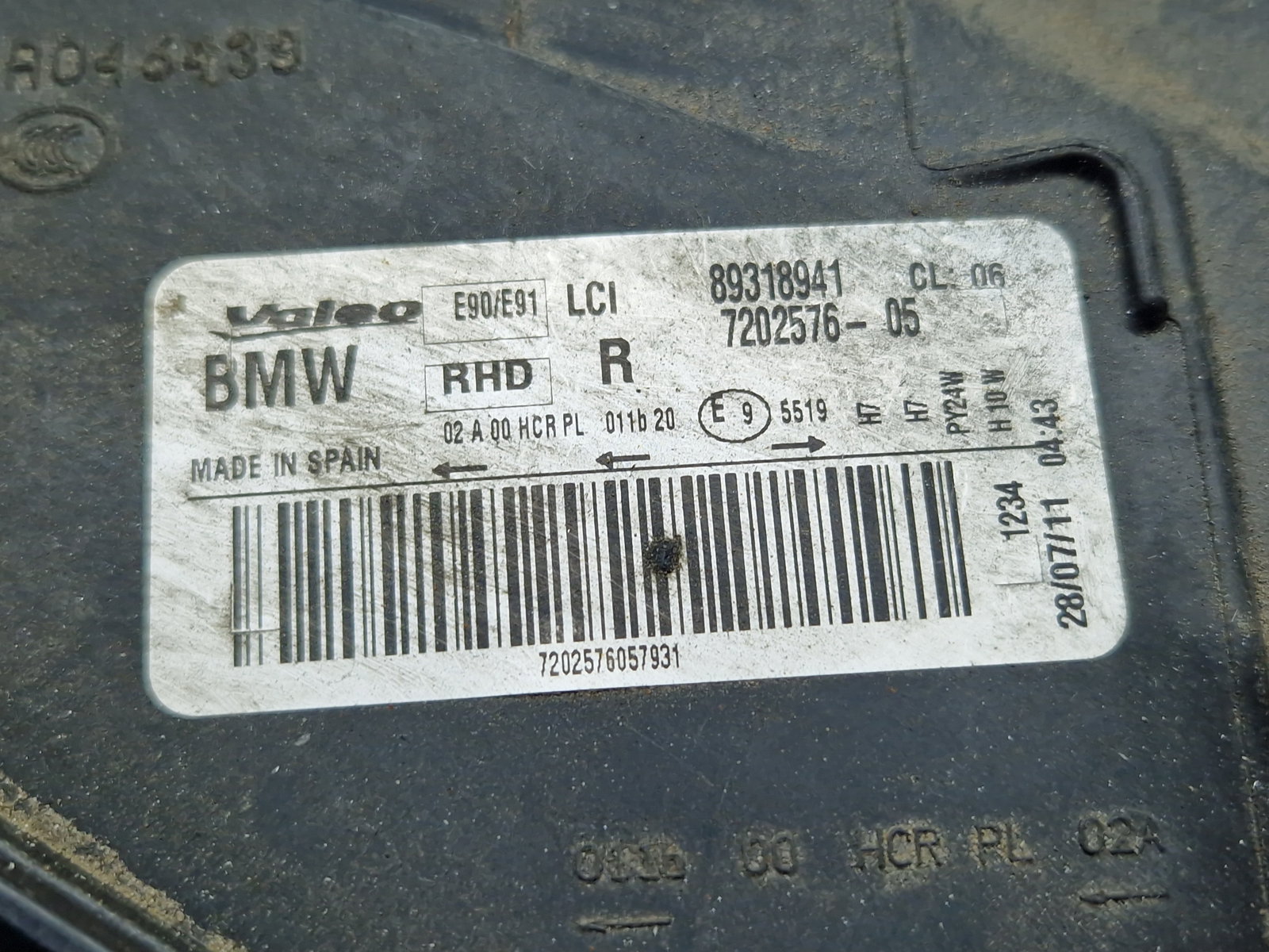 Far dreapta Bmw 3 (E91) [Fabr 2005-2011] Break Pachet M, Facelift 7202576-05 - imagine 6