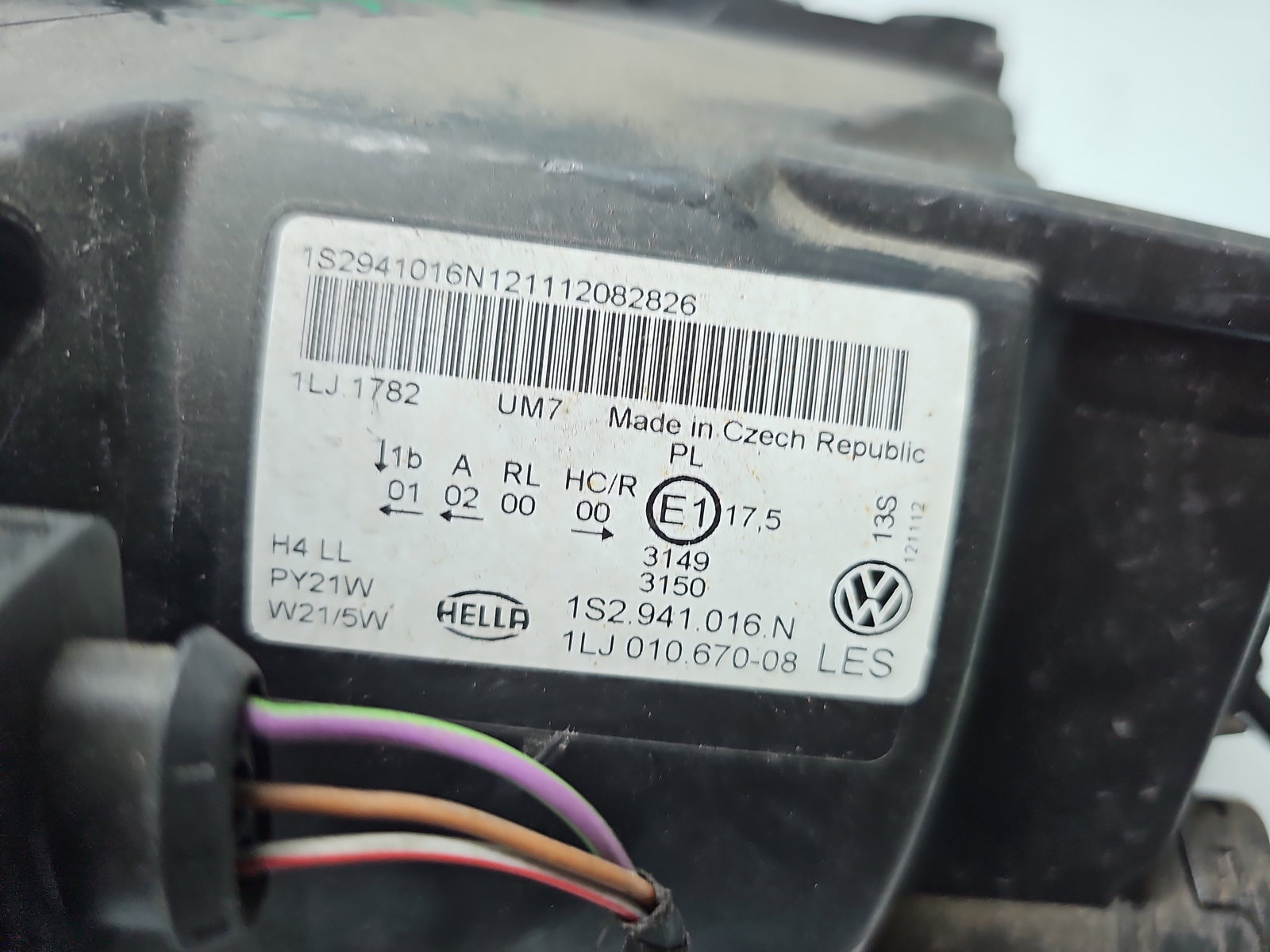 Far dreapta Volkswagen UP [Fabr 2011-2019] 1S2941016N - imagine 6