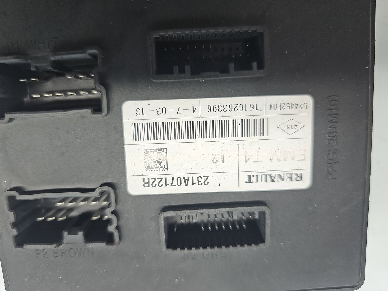Modul confort Renault Clio 4 (B98) Hatchback [Fabr 2012-2020] 231A07122R - imagine 3