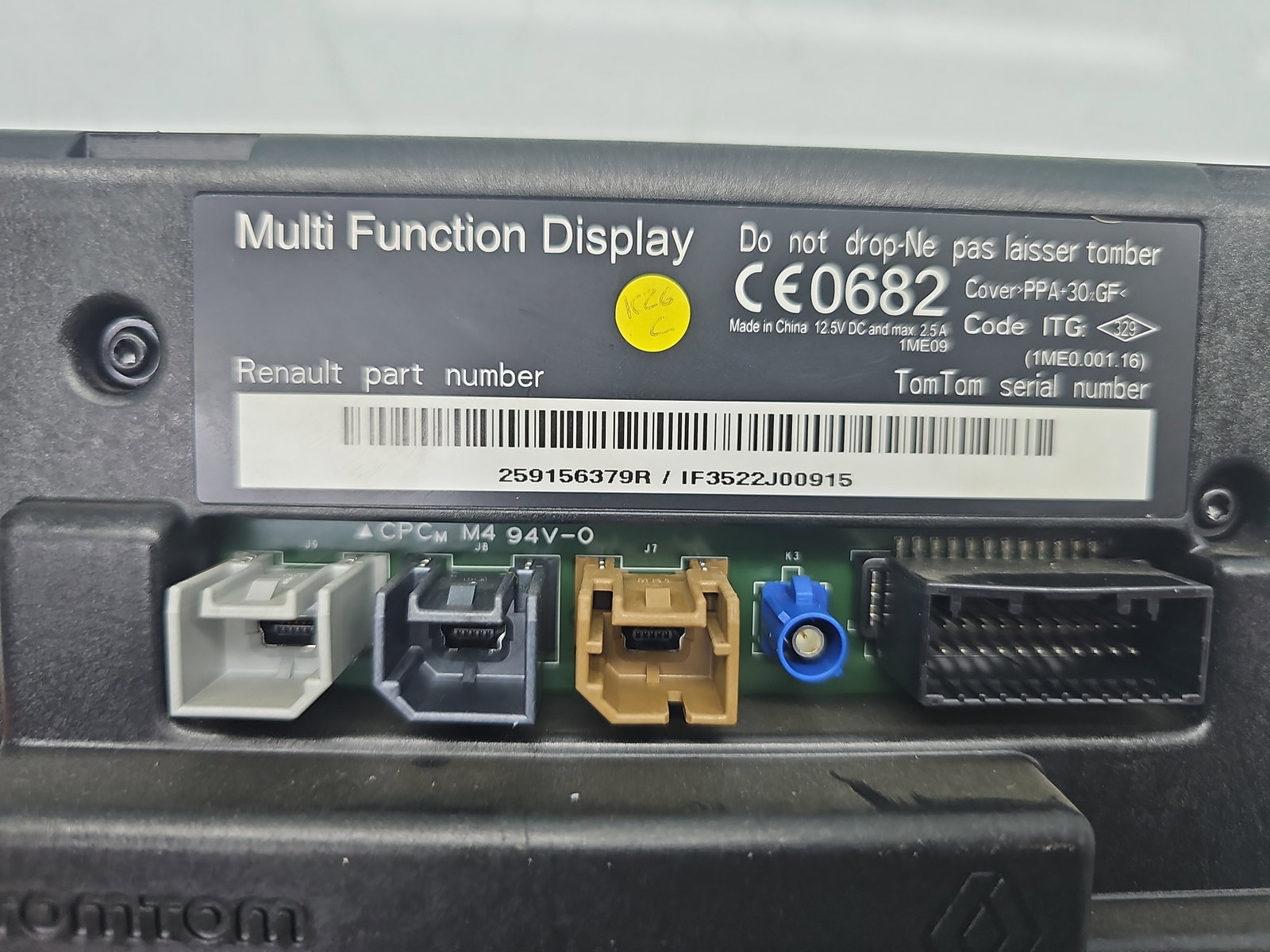 Display bord Renault Clio 4 (B98) Hatchback [Fabr 2012-2020] 259156379R - imagine 4