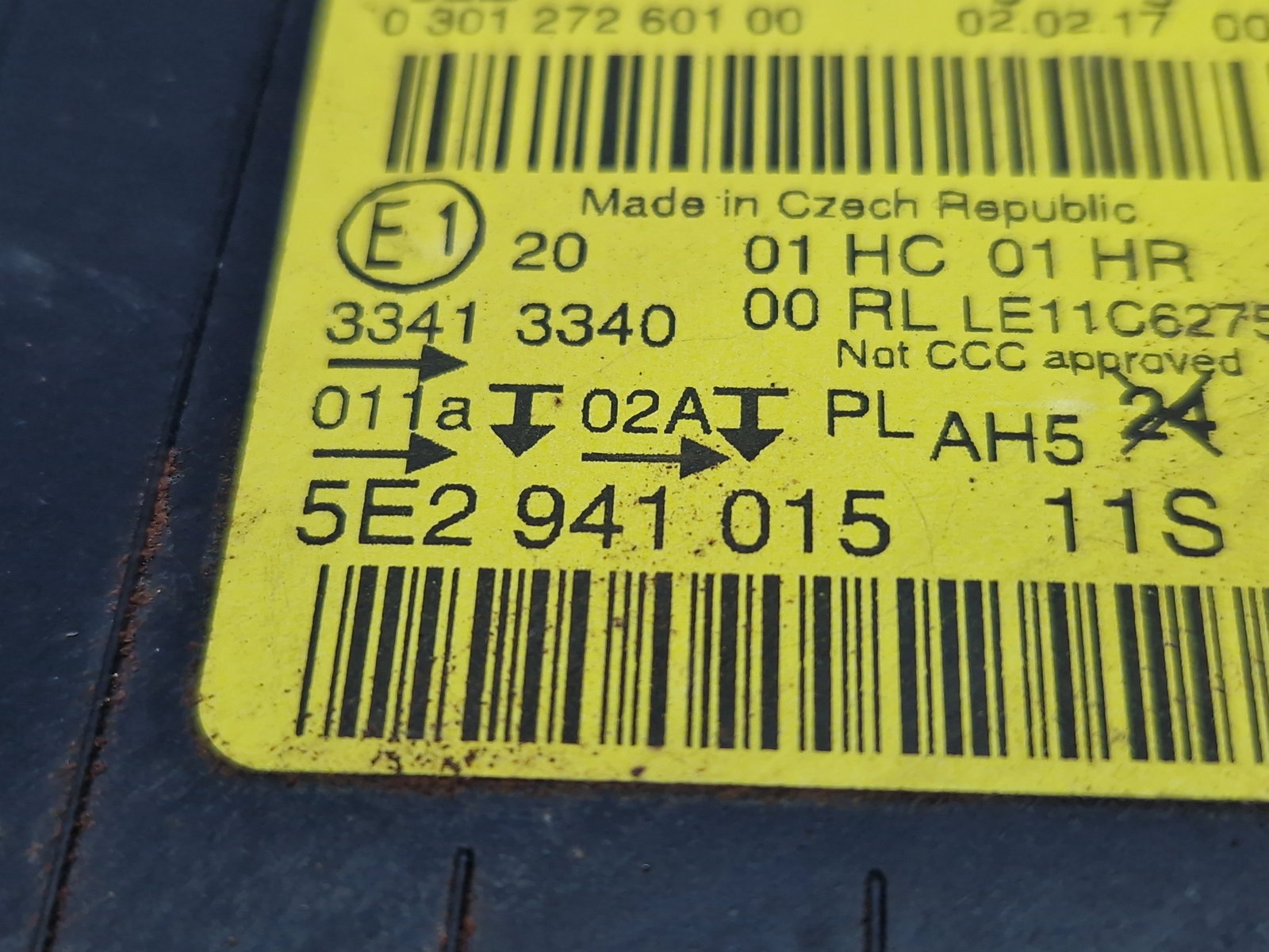 Far stanga Skoda Octavia 3 (5E3) [Fabr 2012-2020] Berlina 5E2941015 - imagine 5