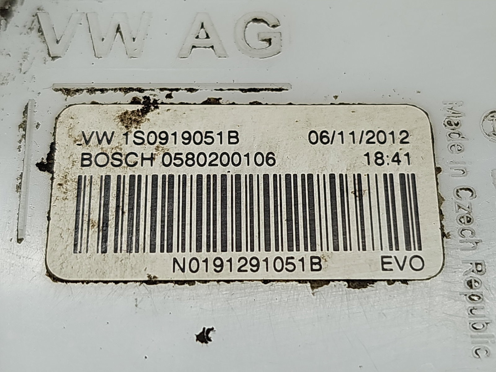 Pompa combustibil Volkswagen UP [Fabr 2011-2019] 1S0919051B 1.0 Benz CHYB 55KW / 75CP - imagine 5