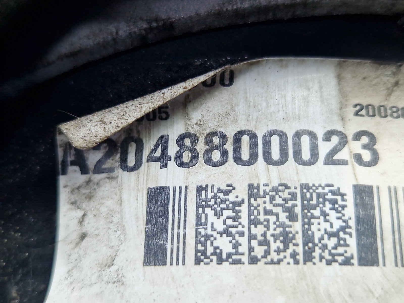 Grila bara fata Mercedes Clasa C (W204) [Fabr 2007-2014] A2048800023 - imagine 7