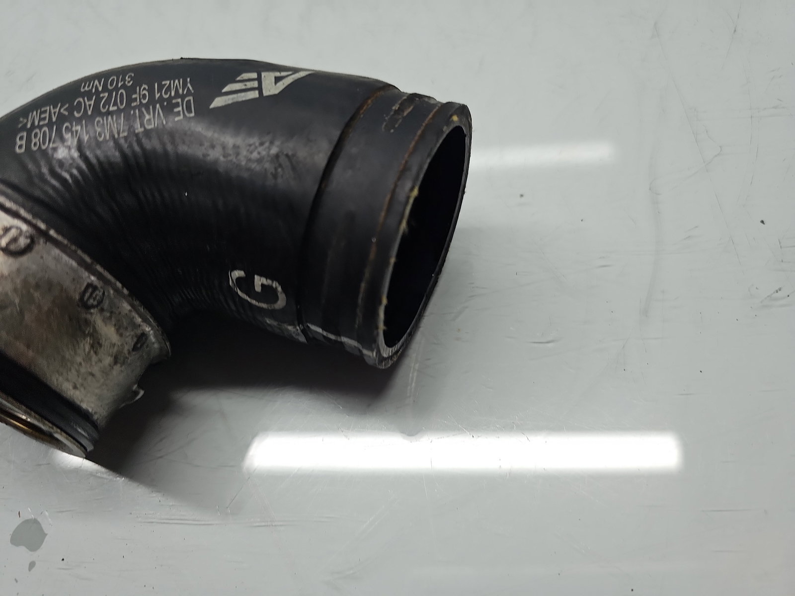 Furtun intercooler Seat Alhambra (7V8,7V9) [Fabr 1997-2010] 7M3145708B 1.9 TDI AUY 85KW / 116CP - imagine 3