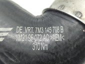 Furtun intercooler Seat Alhambra (7V8,7V9) [Fabr 1997-2010] 7M3145708B 1.9 TDI AUY 85KW / 116CP