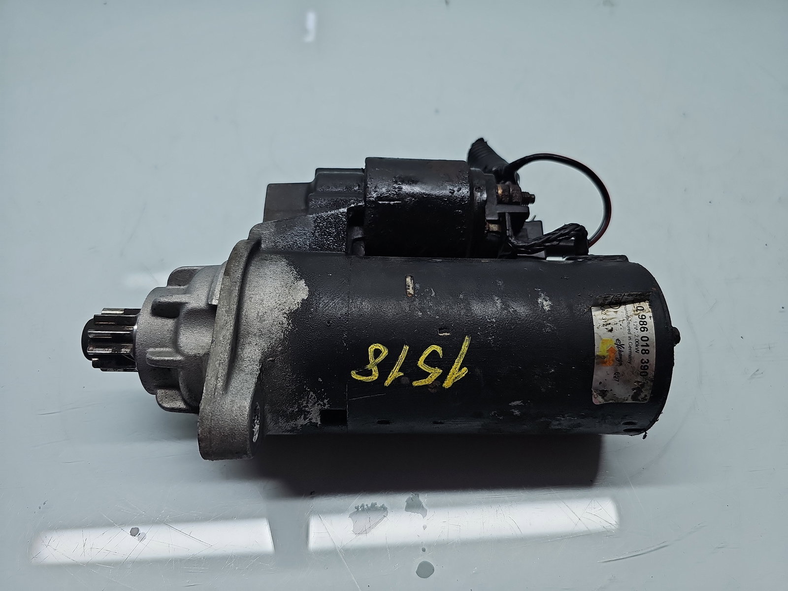 Electromotor Seat Alhambra (7V8,7V9) [Fabr 1997-2010] 0986018390 1.9 TDI AUY 85KW / 116CP - imagine 1