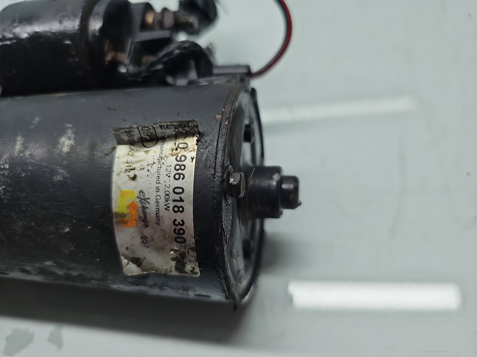 Electromotor Seat Alhambra (7V8,7V9) [Fabr 1997-2010] 0986018390 1.9 TDI AUY 85KW / 116CP - imagine 3